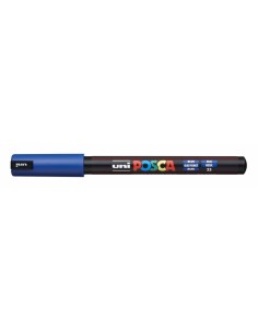 Posca PC-1MR Marcador de Pintura - Punta Roller de Fibra 0.7mm - Linea Extrafina - Tinta Pigmentada Base al Agua - Resistente