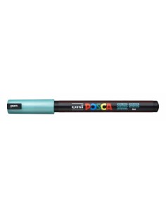 Posca PC-1MR Marcador de Pintura - Punta Roller de Fibra 0.7mm - Tinta Pigmentada Base al Agua - Resistente a la Luz - Color
