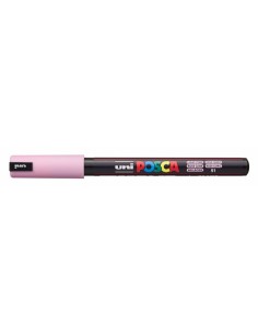 Posca PC-1MR Marcador de Pintura - Punta Roller de Fibra 0.7mm - Tinta Pigmentada Base al Agua - Linea Extrafina - Resistente