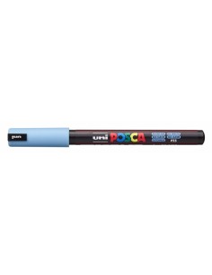 Posca PC-1MR Marcador de Pintura - Punta Roller de Fibra 0.7mm - Tinta Pigmentada Base al Agua - Resistente a la Luz - Color