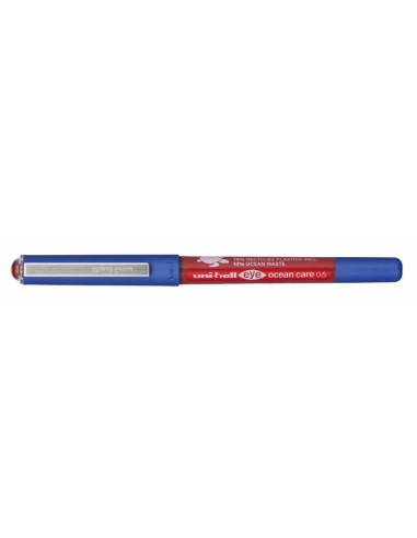 Uni-ball Eye Ocean Care UB-150ROP Boligrafo de Tinta Liquida - Punta de Bola 0.5mm - Tinta Resistente al Agua y Luz - Color