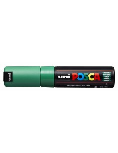 Posca PC-7M Marcador de Pintura Base al Agua - Punta de Bala 4.5-5.5mm - Tinta Pigmentada - Resistente a la Luz - Color Verde