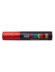 Posca PC-17K Marcador de Pintura - Punta Biselada de Poliester 15mm - Tinta Base al Agua - Resistente a la Luz - No