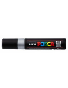 Posca PC-17K Marcador de Pintura - Punta Biselada de Poliester 15mm - Tinta Base al Agua - Resistente a la Luz - No