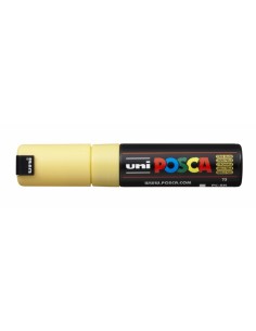 Posca PC-8K Marcador de Pintura - Punta Biselada Acrilica 8mm - Tinta Base al Agua - No Permanente - Resistente a la Luz -