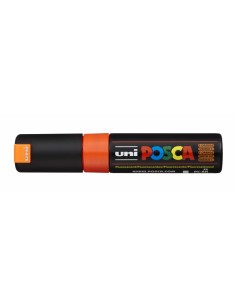 Posca PC-8K Marcador de Pintura - Punta Biselada Acrilica 8mm - Tinta Pigmentada Base al Agua - Resistente a la Luz - Color