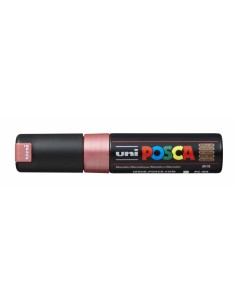 Posca PC-8K Marcador de Pintura - Punta Biselada Acrilica 8mm - Tinta Base al Agua - No Permanente - Resistente a la Luz -