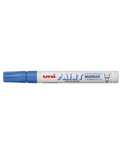 Uni-ball PX-20 Paint Marker - Marcador de Pintura - Punta Acrilica de Bala 2.2-2.8mm - Permanente en Todas las Superficies -