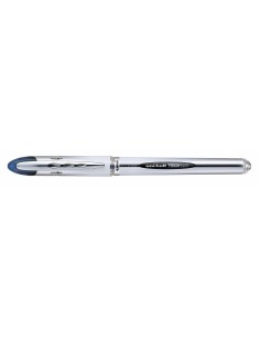 Uni-ball Vision Elite UB-200 Rollerball de Tinta Liquida - Punta de Bola 0.8mm - Sistema Antifugas para Viajes - Color Azul