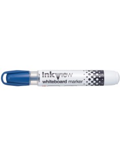 Uni-ball PWB-202 Inkview Marcador de Pizarra Blanca - Punta Conica 1.8-2.2mm - Zona Transparente para Nivel de Tinta -