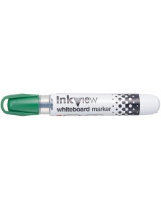 Uni-ball PWB-202 Inkview Marcador de Pizarra Blanca - Punta Conica 1.8-2.2mm - Zona Transparente para Nivel de Tinta -