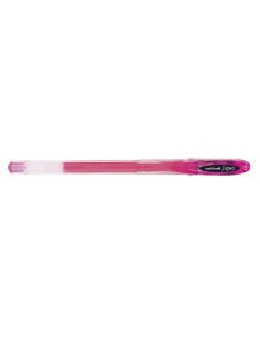 Uni-ball Signo UM-120 Boligrafo de Tinta Gel - Punta de Bola 0.7mm - Tinta Resistente al Agua y Luz - Color Rosa