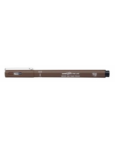 Uni-ball PIN05-200 Rotulador Calibrado - Punta Poliacetal 0.5mm - Ancho de Trazo 0.5mm - Tinta Pigmentada Resistente al Agua
