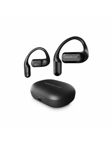 Energy Sistem OpenWave Auriculares True Wireless - 25 Horas de Autonomia - Resistentes al Agua - Sistema Secure Fit - Color