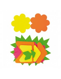 Apli Pack de 50 Carteles Fluorescentes Surtidos - Alto Gramaje - Gran Resistencia - Ideales para Ofertas y Promociones -