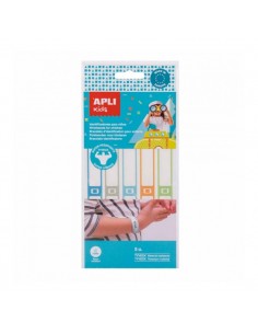Apli Brazaletes Identificativos para Niños - Suaves y Resistentes - Impermeables - Faciles de Usar - Ideales para