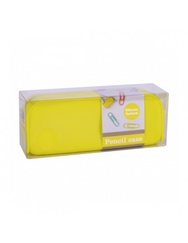 Apli Estuche de Silicona Fluor Collection - Tacto Suave - Cremallera - Flexible y Moldeable - Resistente al Agua - Facil de