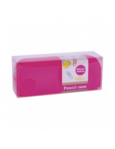 Apli Estuche de Silicona Fluor Collection - Tacto Suave - Cremallera - Flexible y Moldeable - Resistente al Agua - Facil de