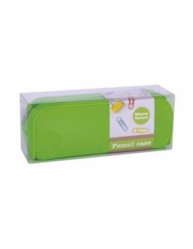 Apli Estuche de Silicona Fluor Collection - Tacto Suave - Cremallera - Flexible y Moldeable - Resistente al Agua - Facil de
