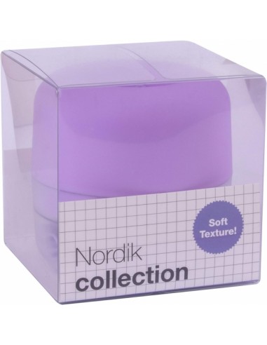Apli Dispensador de Clips Nordik Collection - Base Translucida - Tapa Magnetica Soft Touch - Incluye 50 Clips - Ideal para