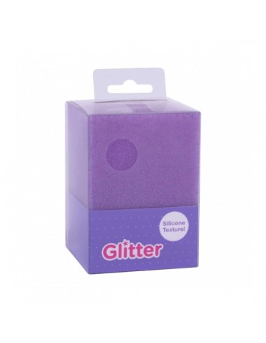 Apli Cubilete de Silicona Portalapices Glitter Collection - Tacto Suave - Resistente y Flexible - Facil de Limpiar - Versatil