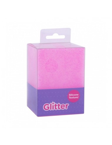 Apli Cubilete de Silicona Portalapices Glitter Collection - Tacto Suave - Resistente y Flexible - Facil de Limpiar - Versatil