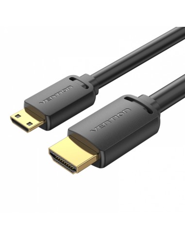 Vention Cable HDMI Macho a Mini HDMI Macho 2.0 4K - 1.5m - Color Negro