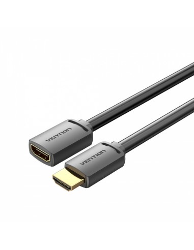 Vention Cable Alargador HDMI Macho a HDMI Hembra 2.0 4K - 0.5m - Color Negro