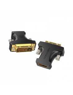 Vention Adaptador HDMI Hembra a DVI (24 1) Macho - Color Negro
