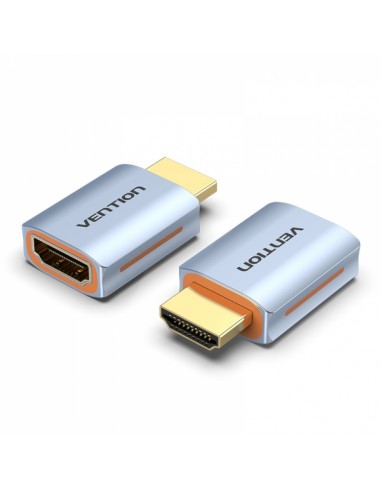 Vention Adaptador HDMI 2.1 Macho a HDMI Hembra - 8K - Color Azul
