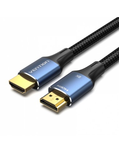 Vention Cable HDMI Macho a HDMI Macho 2.1 8K - 1m - Color Azul