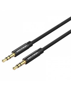 Vention Cable Estereo Jack Macho 3.5 a Jack Macho 3.5 - 1m - Color Negro