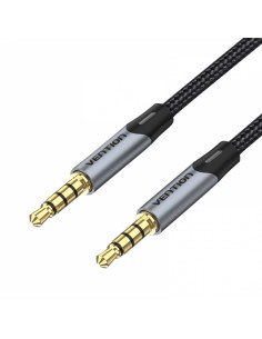 Vention Cable Estereo Jack 3.5 Macho a Jack 3.5 Macho - 0.5m - Color Gris