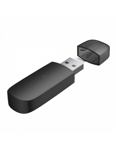 Vention Lector de Tarjetas Externo USB 3.0 - Color Negro