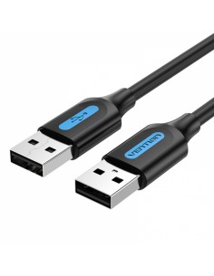 Vention Cable USB 2.0 Macho a USB Macho - 0.5m - Color Negro