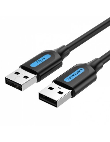 Vention Cable USB 2.0 Macho a USB Macho - 0.5m - Color Negro