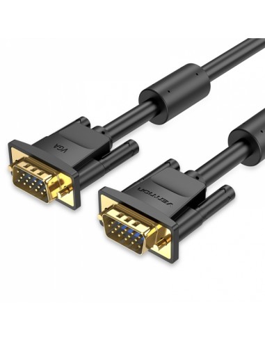 Vention Cable SVGA VGA Macho a VGA Macho - 1m - Color Negro
