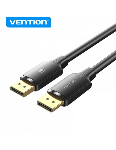 Vention Cable DisplayPort Macho a DisplayPort Macho 4K - 2m - Color Negro