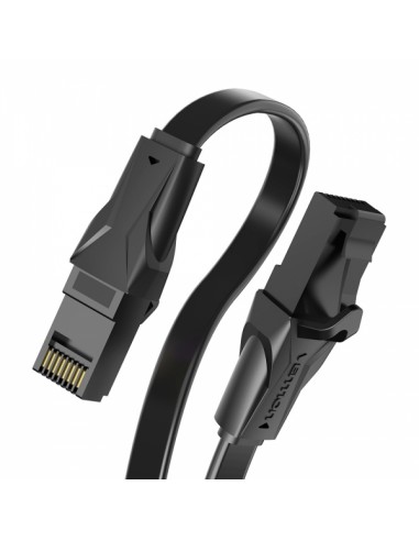 Vention Cable de Red UTP RJ45 Cat6 Plano - 2m - Color Negro