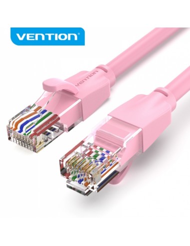 Vention Cable de Red RJ45 UTP Cat.6 - 1m - Color Rosa