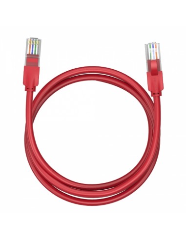 Vention Cable de Red RJ45 UTP Cat.6 - 1m - Color Rojo