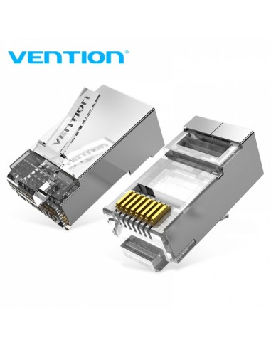 Vention Pack de 10 Conectores de Red FTP RJ45 Cat.6A