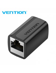 Vention Adaptador Conector RJ45 Cat7 FTP Hembra a Hembra - Color Negro