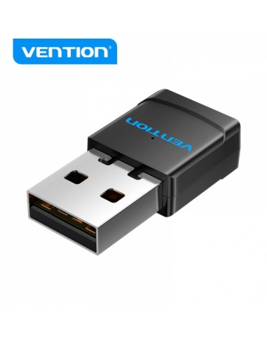 Vention Adaptador USB a WiFi - 433Mbps - Color Negro