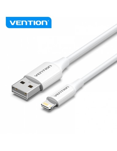 Vention Cable USB Macho a Lightning Macho 3A - 1m - Color Blanco