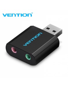 Vention Tarjeta de Sonido 2.1 - Color Negro