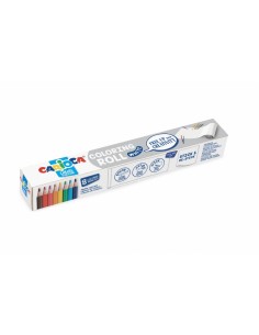 Carioca Coloring Roll White Rollo de Papel Adhesivo para Colorear - Aplicable en Superficies Verticales u Horizontales -