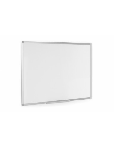 Bi-Office Ayda Pizarra Blanca Melaminada Doble Cara 900x600mm - Permite Colocacion Vertical u Horizontal - Marco de Aluminio