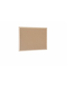 Bi-Office Tablero de Corcho Doble Cara 400x300mm Marco Natural