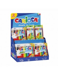 Carioca Expositor Sobremesa de 48 Unidades Surtidas 12 2 Gratis - Colores Surtidos